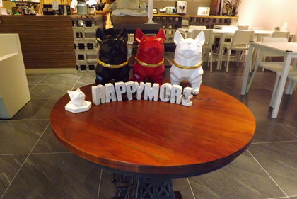 わんわんのオブジェ